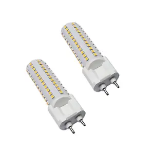 工厂交货10W 15W G12 led灯85-265V cdm-t更换2835SMD G12带CRI82玉米灯的LED灯泡
