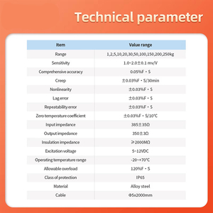 लोड सेल + सूचक डिस्प्ले फॉइल लोड वजन बल सेंसर जेएचबीएस दबाव गोली उच्च परिशुद्धता ग्राम स्तर सेंसर - Product Image 2