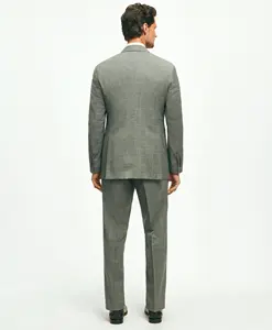 2024 Custom Grey Check Men's Business Suits Custom Wedding Sim Fit Designers Suit For Men