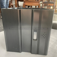 Profilé d'extrusion en aluminium pour dissipateur thermique OEM - Alliage série 6000, usinage CNC, services de découpe et de soudage, usage industriel