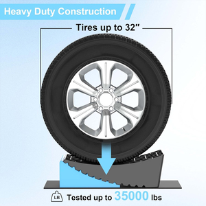 Niveleurs de roues <span class=keywords><strong>pour</strong></span> camping-car AMBITION RV, niveleurs de <span class=keywords><strong>remorque</strong></span> jusqu'à 35 000 lb avec patins antidérapants en caoutchouc et sac de transport - Product Image 4