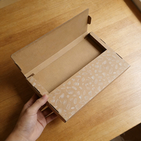 Caja de Embalaje Reutilizable y Ecológica para Carpetas de Oficina, Resistente, con Logotipo Personalizado, Forma Oblonga, Forro de Cartón, Cartón Corrugado Grueso