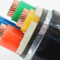 Cable de Alimentación YJV con Conductor de Cobre, Aislamiento XLPE y Revestimiento de PVC, 0.6/1kV, CE, RoHS, IP65, Marca Yilan, 10-300mm2, para Construcción y Minería