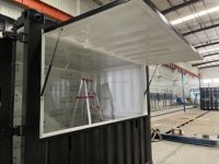 Stand Alimentaire Modulaire Portable 10 Pi Disponible en Version Mini Boutique Éphémère, Conteneur, Café, Bar, Restaurant Rapide, Supérette, Kiosque ou Cabine