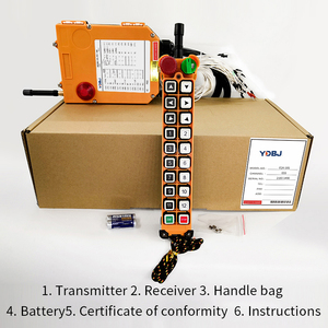 Interruptor de Control Remoto de Plástico de Alta Calidad F24-18S de 12V para Grúas y Elevadores, Dispositivo de Control Remoto Mecánico - Product Image 1