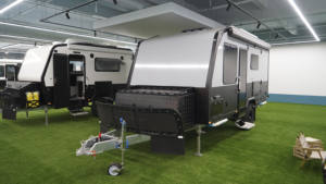 Remolque de Caravana Todoterreno Personalizado de Fábrica 2026, Ligero, de Aluminio, de 17 pies, Moderno, con Almacenamiento y Toldo Retráctil - Product Image 2