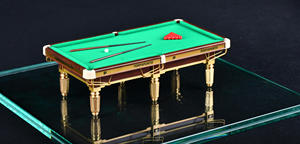 Miniature Billiard Table Model Desktop Pool Table Toy Collectible Home Office Decoration Small <strong>Snooker</strong> Table <strong>Gift</strong> TP-M905 - Product Image 3