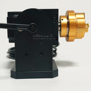 Axe rotatif professionnel pour bijoux, réglage d'angle à 90 degrés avec pince en cuivre pour machine de marquage laser à fibre - Product Image 3