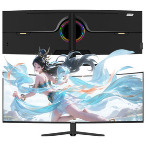 Moniteur de jeu incurvé 49 pouces 4K 240Hz <span class=keywords><strong>100Hz</strong></span> ultra large pour esports, écran LCD IPS/VA, temps de réponse de 1 ms, prix d'usine - Product Image 1