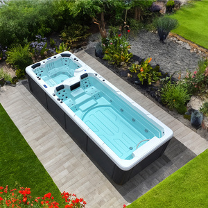 2022 Top classe BG-6610 confort Infinity Huge Swim Pool 5.86*2.2m Jet Spa Pool avec installations multimédias - Product Image 2