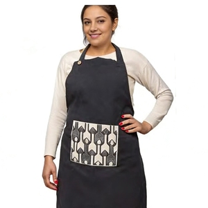 ผ้ากันเปื้อนทำอาหารจากผ้าฝ้ายอียิปต์ ทนทาน น้ำหนักเบา นุ่มสบาย เหมาะสำหรับงานอบขนม ทำความสะอาด และเตรียมอาหาร - Product Image 5