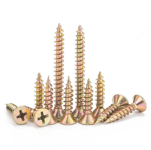 Clous à cloison sèche en acier au carbone DIN18182 <span class=keywords><strong>de</strong></span> haute qualité, <span class=keywords><strong>couleur</strong></span> zinc, vis autoperceuses à tête plate croisée pour cloisons sèches, clous à fibres - Product Image 2