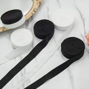 <span class=keywords><strong>15</strong></span> <span class=keywords><strong>mm</strong></span> 20 <span class=keywords><strong>mm</strong></span> 25 <span class=keywords><strong>mm</strong></span> Largeur Noir Blanc Sangle Élastique Nylon <span class=keywords><strong>Plat</strong></span> Tricot Bande Élastique Pliable Élastique pour Sous-Vêtements - Product Image 1