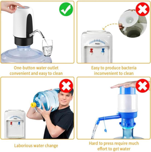 Vendita calda miglior prezzo Mini istantaneo acqua potabile automatica Usb pompa elettrica erogatore di acqua per 5 galloni <span class=keywords><strong>bottiglia</strong></span> - Product Image 5