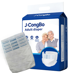 Muestras Gratis, Precio Bajo, Ropa Interior Desechable Transpirable para Incontinencia, Ultrafina, Absorbente, Impermeable, con Película de PE, Pañal para Adultos - Product Image 1