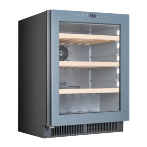 <span class=keywords><strong>Enfriador</strong></span> <span class=keywords><strong>de</strong></span> <span class=keywords><strong>vino</strong></span> eléctrico creativo <span class=keywords><strong>de</strong></span> mármol gris con ventilador <span class=keywords><strong>de</strong></span> refrigeración Control <span class=keywords><strong>de</strong></span> temperatura electrónico negro natural para el hogar 70-220 - Product Image 5