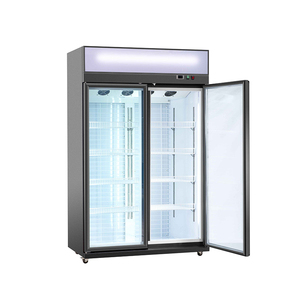 Commercial <strong>Single-Temperature</strong> Beverage Display <strong>Fridge</strong> Direct Cooling Beer Drink <strong>Showcase</strong> for Supermarket - Product Image 4