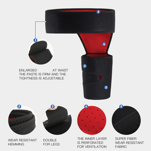 Neoprene Fitness Safety Joint Support Waterproof Waist Groin Sacrum Brace Arthritis Protector <strong>Belt</strong> for Leg <strong>Thigh</strong> Relieves Pain - Product Image 3