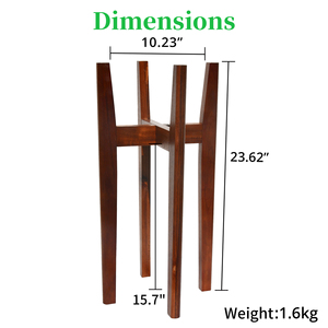 <span class=keywords><strong>Support</strong></span> en bambou de haute qualité avec <span class=keywords><strong>support</strong></span> de Pot de fleur en <span class=keywords><strong>bois</strong></span> moderne du milieu du siècle décoration de jardin <span class=keywords><strong>intérieur</strong></span> extérieur de grande et petite taille - Product Image 2