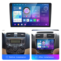 Rhythmus 1Din Auto für DVD-Player mit GPS-Navigation 9-10.1 MP5 Stereo 12G 256G BT WIFI FM AUX Touchscreen Neue Benutzer oberfläche DSP & RGB