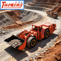 Chargeuse-compacteuse électrique Tuoxing 6 tonnes 3 m³ LHD pour mines souterraines avec pompe, moteur et groupe motopropulseur intégrés
