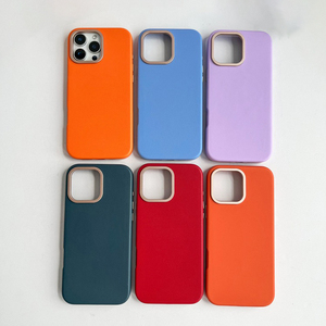 Vente en gros TPU Texture Soft Shell <span class=keywords><strong>Simple</strong></span> Solide Couleur Antichoc Mobile Téléphone étui pour <span class=keywords><strong>iphone</strong></span> 16 Pro Max 15 Plus <span class=keywords><strong>14</strong></span> 13 12 11 - Product Image 1