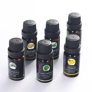 Aceite Esencial de aromaterapia Natural, marca privada al por mayor, 100% orgánico puro, árbol de té, Sándalo, lavanda