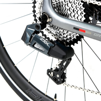Vélo de Gravel en Fibre de Carbone 700C avec Axe Traversant X, Groupe Sans Fil WheelTop GEX 1x13 Vitesses, Freins à Disque, Vélo de Course sur Route