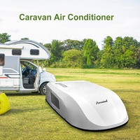 Climatisation électrique Gree Mini RV 115V R32 15000Btu Chauffage de toit Camping-car Remorque Tracteur Van Caravane Bus
