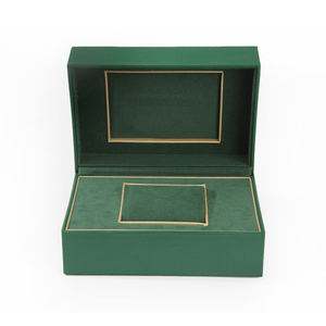 Boîte à montre en papier de haute qualité, boîte à bijoux à rabat avec insert personnalisé pour l'affichage et le stockage, service OEM/ODM accepté - Product Image 4