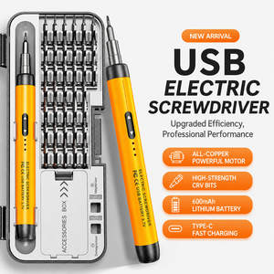 <span class=keywords><strong>Destornillador</strong></span> Eléctrico de Precisión Industrial TOOKO 46 en 1, 3-3.5kgf.cm de Torque, 110 RPM, Silencioso, Duradero, Batería de Larga Duración - Product Image 1