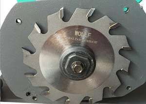 להזמין כבד החובה חשמלי באופן אוטומטי ויניל רצפת הבא כוח גיץ עם אבק תכריכים 12 שיניים קרביד קאטר - Product Image 3