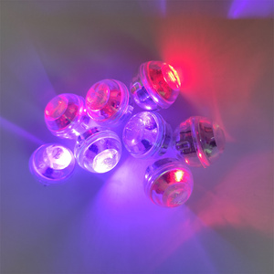 2.4cm impermeabile LED vibrazione luce rotonda rossa blu lampeggiante palla colorata giocattolo di plastica accessorio per <span class=keywords><strong>Halloween</strong></span> - Product Image 5