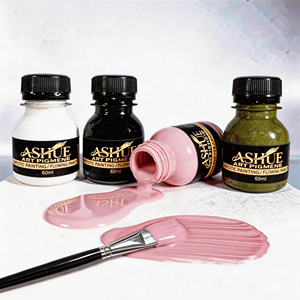 Tinta Acrílica para Vidro e Cerâmica 60ml, 4 Cores Disponíveis para Projetos Criativos - Product Image 1
