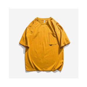 Buena calidad 100% algodón duradero usando camiseta de gimnasio para hombres Camisa de algodón - Product Image 3