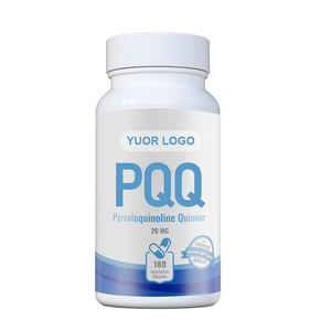 Özel Marka PQQ Kapsülleri 20mg, Kalp Sağlığı ve Bilişsel Destek İçin CoQ10 Etkinleşimiyle, Vejetaryen, Glutensiz, GDO'suz - Product Image 1
