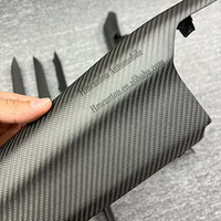 Nuevo Producto, Kit de Molduras Interiores de Fibra de Carbono para Volkswagen Golf Mk8 GTI, Kit de Molduras Interiores para Automóvil