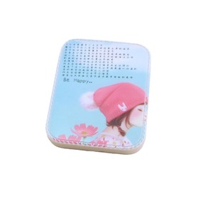 Cute Cartoon <b>Mirror</b> And Comb Set 6.5x8.5Cm With Portable Case For Makeup And Daily Use - Product Image 5