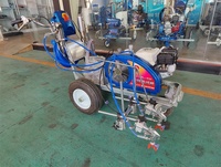 Máquina de Marcado de Líneas para Campos Deportivos y Carreteras con Pulverizador de Pintura Fría Eléctrico Manual HW-9L en Venta en Sudáfrica