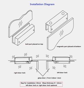 Electricドロップボルトドアロックと自動再タイマー-フェイルセキュアロック - Product Image 4