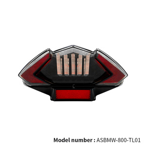 Luci posteriori a Led per moto omologate Emark luci posteriori di arresto luci di terzo freno per BMW R1200GS/ADV F800R F800GT F800S/<span class=keywords><strong>ST</strong></span> - Product Image 2