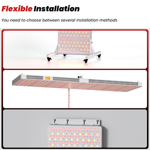 Profesyonel Metal Kızılötesi Paneller 660 850 1060nm OEM Akıllı Cihaz Tam Vücut Led Kırmızı Işık Terapi Paneli Evde Kullanım Yüksek Kalite - Product Image 5