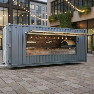 Camiones de Comida Comerciales, Carritos Móviles para Venta Ambulante, Remolques de Comida Rápida con Cocina Completa de Acero Inoxidable Resistente a la Corrosión, Candy USA - Product Image 1