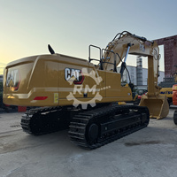Excavatrice sur chenilles d'occasion CAT 350 pour la construction de fondations, 46 tonnes, CAT349D2L, CAT352, CAT355, équipement de terrassement, exportateur