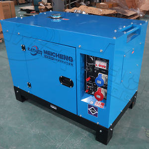 5 кВт 8 кВт 10 кВт 15 кВт 20 кВт 25 кВт бесшумный дизель-генератор портативный малошумный Электрический генератор с водяным/воздушным охлаждением для дома/мастерской - Product Image 1