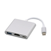 Solution d'affichage double écran, adaptateur USB 3.0 VGA, convertisseur vidéo 1080P, ordinateur de bureau, ordinateur portable, projecteur, HDTV, PC, 4K, 8K, PVC plaqué or