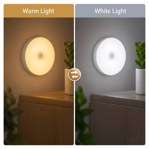 Lampe de nuit LED sans fil rechargeable avec détecteur de mouvement pour placard, magnétique Type-C, 3 températures de couleur - Product Image 4