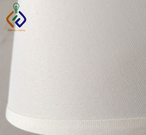 Trang Trí Bảng Sàn Đèn Tường Vòng Vải Pantone De Lamparas Trong Lino Đèn Linen Bóng Đèn Với Khung Kim Loại - Product Image 3