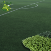 Outdoor Kunstrasen Teppich Futsal Kunstrasen für Fußballfelder 30mm 40mm 4*25m Rolle Verifizierter Lieferant