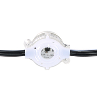 Éclairage extérieur permanent CE FCC RoHS 30mm RGBW LED Pixel Puck Light UCS2904 pour Noël, les fêtes, les maisons, les avant-toits et les corniches